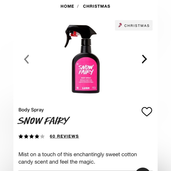 Lush limited edition snow fairy - Picture 7 of 7